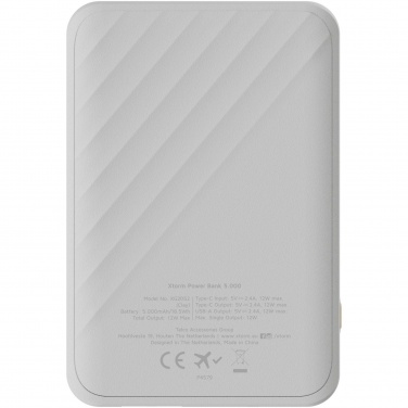 Logotrade promotional item picture of: Xtorm XG205 Go2 12W 5.000 mAh fast charge power bank 