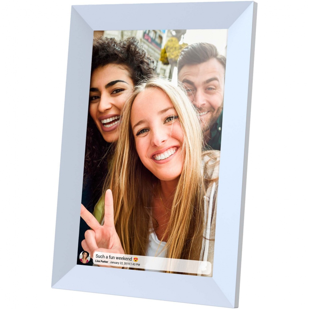 Logo trade business gift photo of: Prixton Prado 10" Frameo wifi digital photo frame