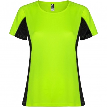 Logo trade promotional giveaways picture of: Shanghai short sleeve women's sports t-shirt