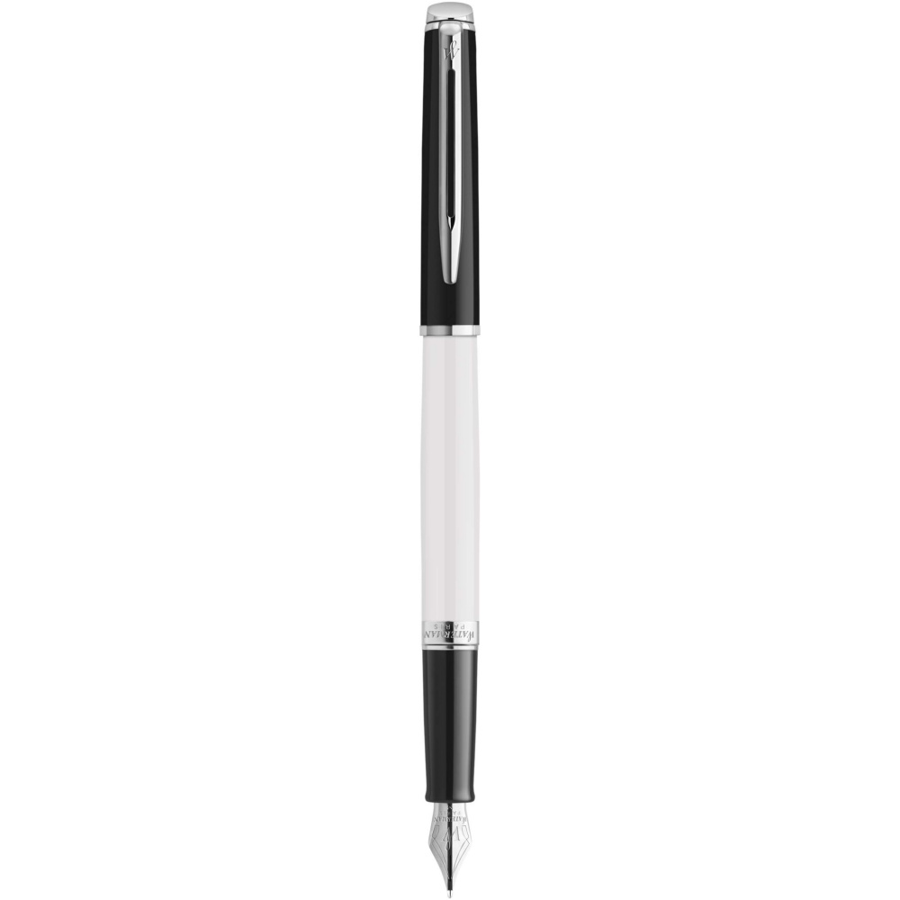 Logotrade corporate gift picture of: Hemisphere colour blocking fountain pen with palladium trim