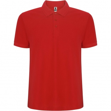 Logo trade advertising products image of: Pegaso Premium short sleeve men's polo