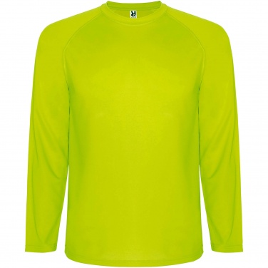 Logo trade promotional giveaways image of: Montecarlo long sleeve men's sports t-shirt