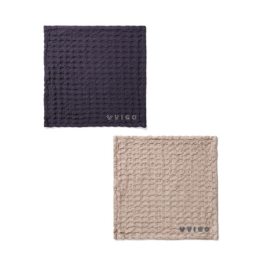 Logo trade advertising products picture of: VINGA Cromer waffle dish cloth, 2 pcs