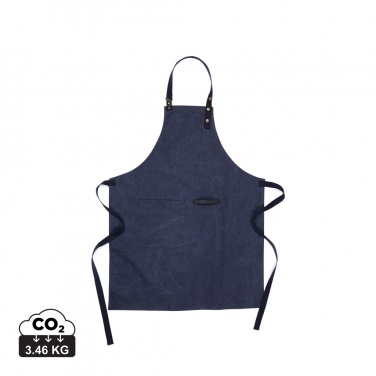 Logo trade business gifts image of: VINGA Tome GRS recycled canvas Apron