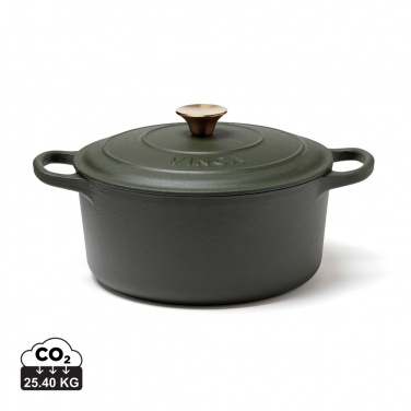 Logo trade promotional items image of: VINGA Monte enameled cast iron pot 5.5L