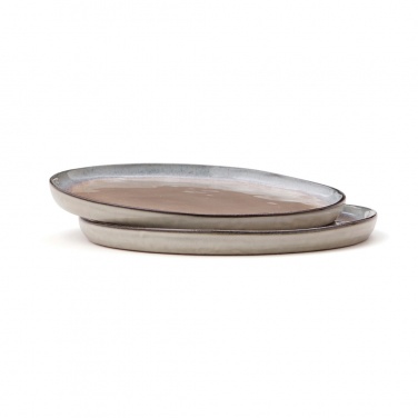 Logo trade promotional merchandise image of: VINGA Nomimono plate 20 cm, 2 pcs set