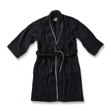 Logo trade business gifts image of: VINGA Harper bathrobe S/M
