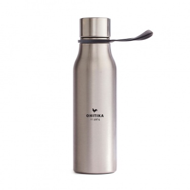 Logo trade promotional merchandise image of: VINGA Lean water bottle steel