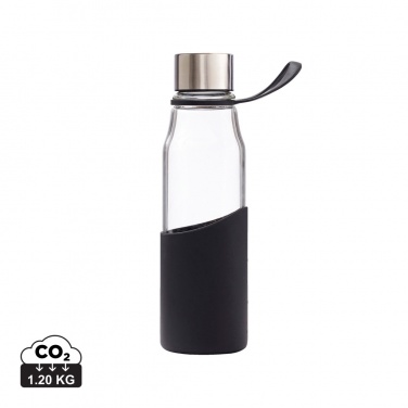 Logo trade promotional products image of: VINGA Lean Glass Water Bottle