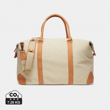 Logotrade advertising products photo of: VINGA Bosler RCS recycled canvas weekend bag