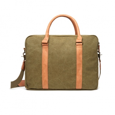 Logotrade promotional gift image of: VINGA Bosler RCS recycled canvas computer bag