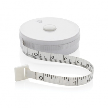 Logo trade promotional merchandise photo of: RCS recycled plastic & bamboo tailor tape