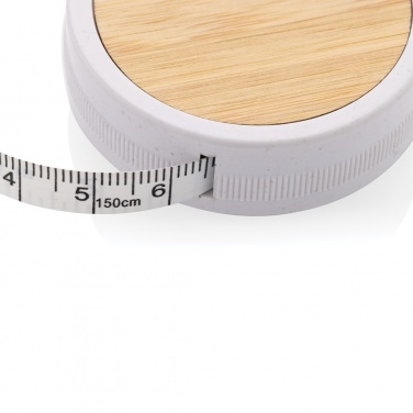 Logotrade promotional giveaway image of: RCS recycled plastic & bamboo tailor tape