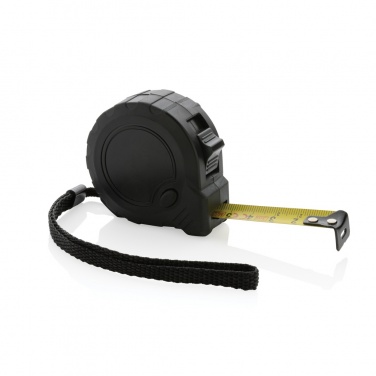 Logo trade promotional giveaways picture of: RCS recycled plastic 3M/16 mm tape with stop button