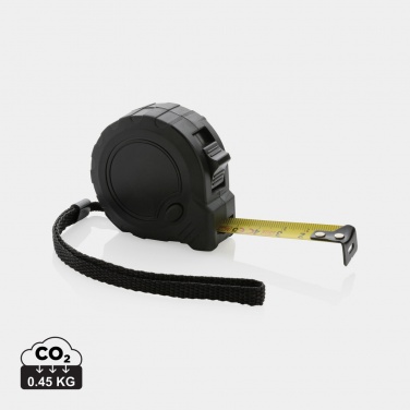 Logo trade corporate gifts picture of: RCS recycled plastic 3M/16 mm tape with stop button