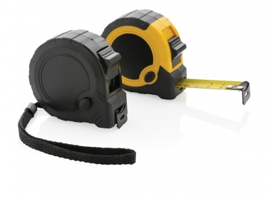 Logo trade promotional giveaways picture of: RCS recycled plastic 5M/19 mm tape with stop button