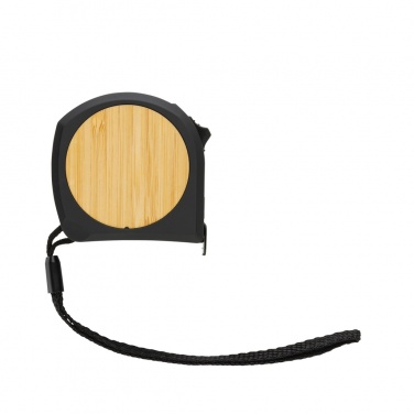 Logotrade promotional merchandise photo of: RCS recycled plastic bamboo tape 5M/19mm