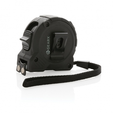 Logotrade promotional item picture of: Gear X 5M measuring Tape with slow/fast retract function