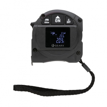 Logo trade business gift photo of: Gear X measuring 5M tape with 30M laser