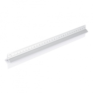 Logo trade advertising product photo of: Aluminium triangle rule - 30cm
