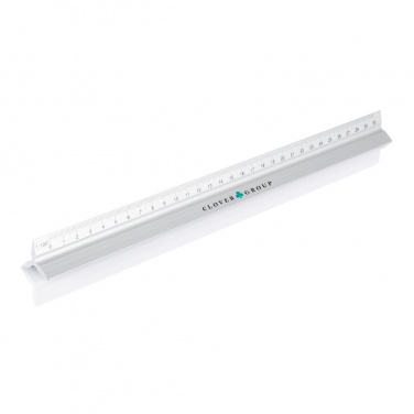 Logotrade advertising products photo of: Aluminium triangle rule - 30cm