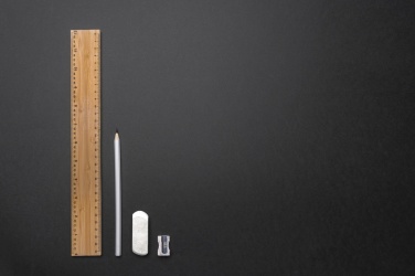 Logotrade business gift image of: Timberson extra thick 30cm double sided bamboo ruler