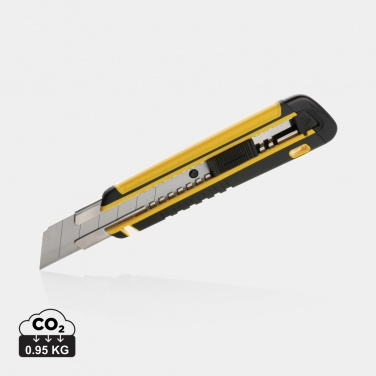 Logotrade promotional product image of: Refillable RCS rplastic heavy duty snap-off knife soft grip