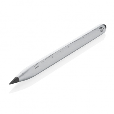 Logo trade advertising products picture of: Eon RCS recycled aluminum infinity multitasking pen