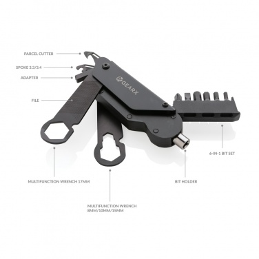 Logo trade promotional giveaways image of: Gear X bicycle tool