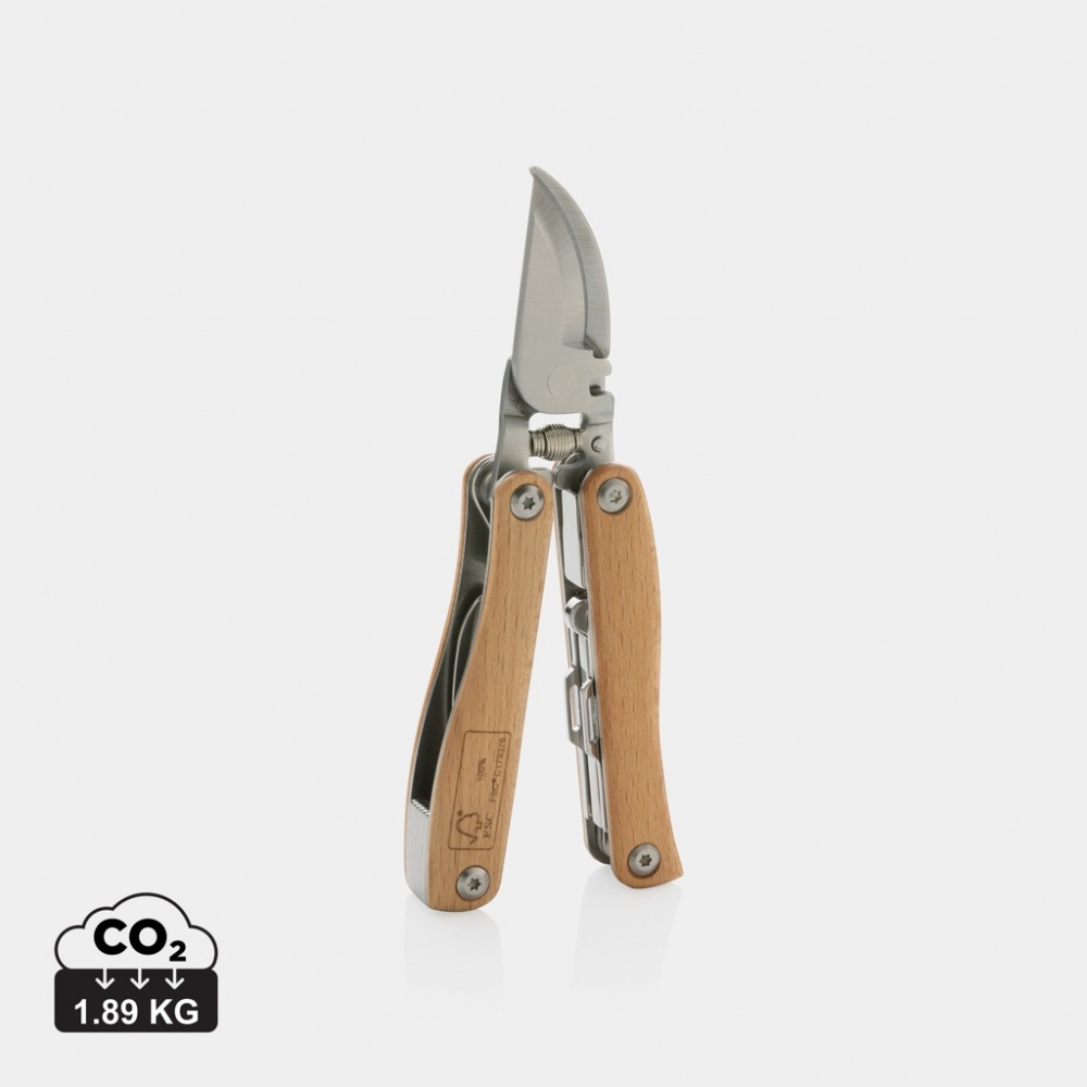 Logotrade corporate gifts photo of: Wooden garden multi-tool