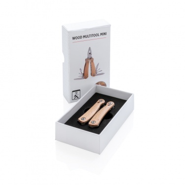 Logo trade promotional items picture of: Wood multitool mini