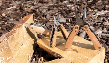 Logo trade promotional products image of: Wood pocket knife
