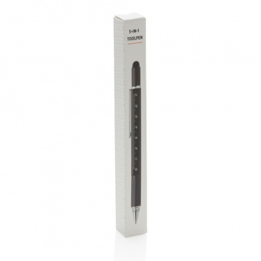 Logo trade corporate gifts picture of: 5-in-1 aluminium toolpen