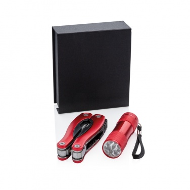 Logo trade promotional items picture of: Multitool and torch set