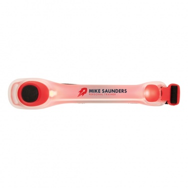 Logo trade promotional giveaways picture of: Safety led strap