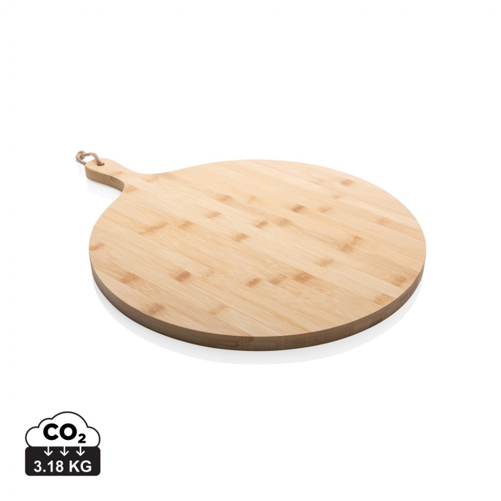 Logotrade promotional giveaway picture of: Ukiyo bamboo round serving board