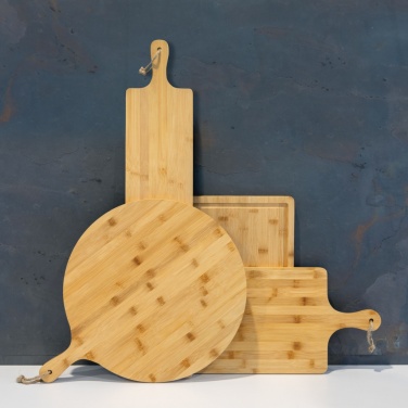 Logo trade promotional merchandise picture of: Ukiyo bamboo round serving board