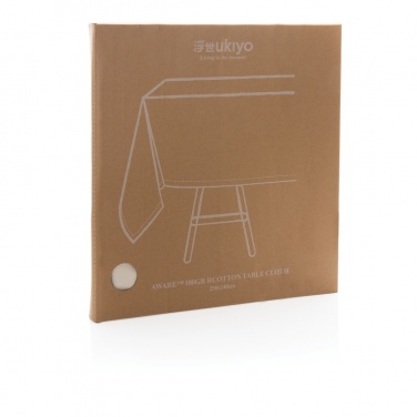 Logotrade promotional giveaways photo of: Ukiyo Aware™ 180gr rcotton table cloth 250x140cm