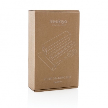 Logo trade corporate gifts picture of: Ukiyo bamboo sushi making set