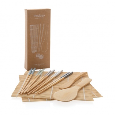 Logo trade promotional gifts picture of: Ukiyo 8 pcs sushi dinner set