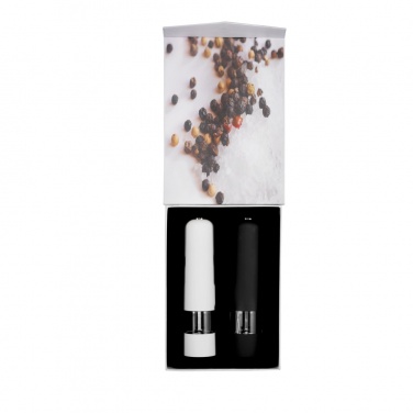 Logo trade promotional gift photo of: Electric pepper and salt mill set