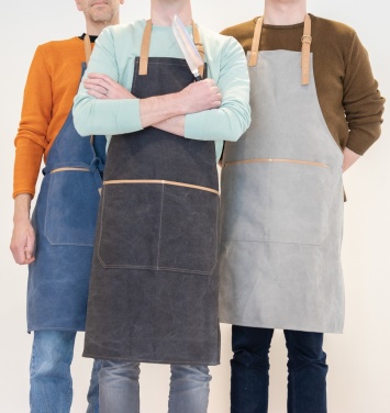 Logo trade promotional products image of: Deluxe canvas chef apron