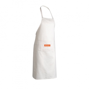 Logo trade corporate gifts image of: Impact AWARE™ Recycled cotton apron 180gr