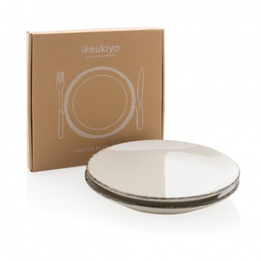 Logotrade promotional merchandise image of: Ukiyo dinner plate set of 2