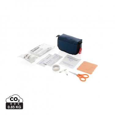 Logo trade promotional merchandise image of: First aid set in pouch