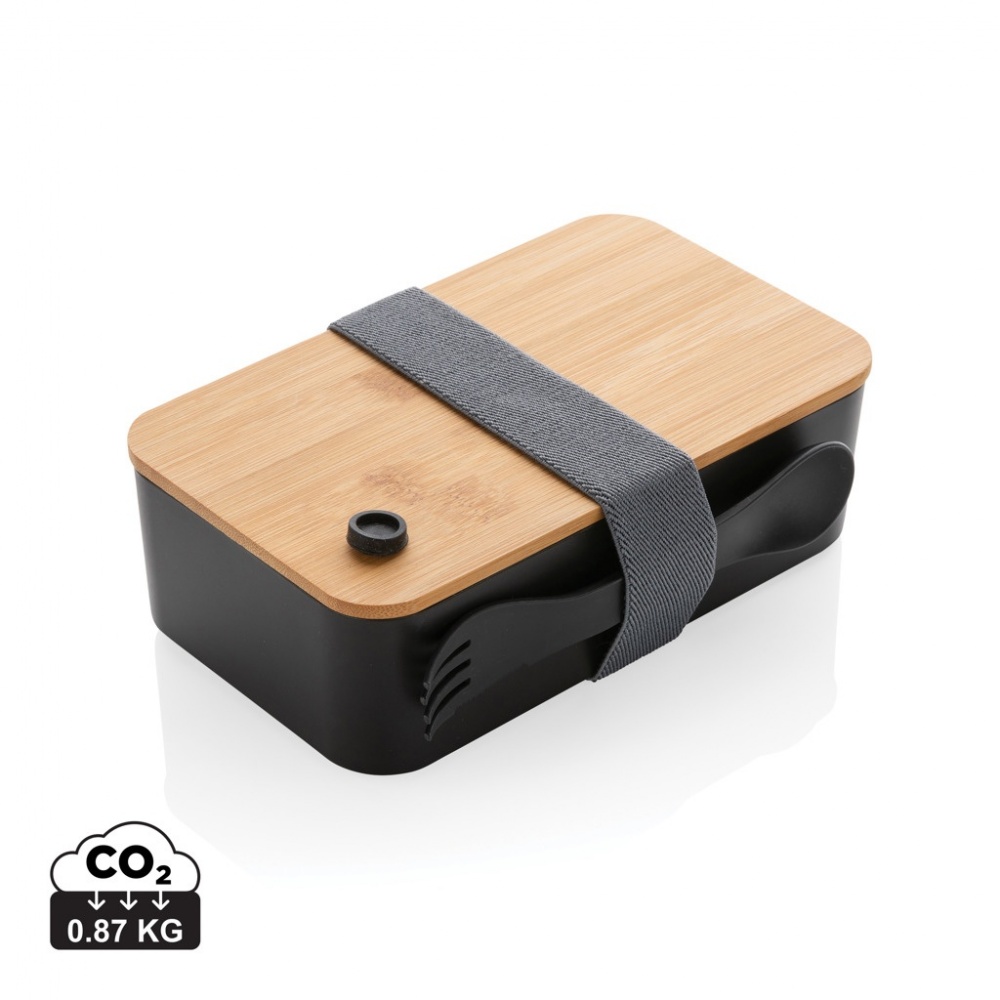 Logotrade promotional merchandise picture of: RCS RPP lunchbox with bamboo lid