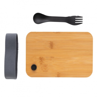 Logotrade business gift image of: RCS RPP lunchbox with bamboo lid