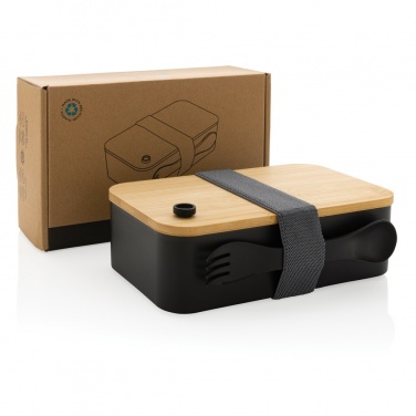 Logo trade promotional merchandise photo of: RCS RPP lunchbox with bamboo lid