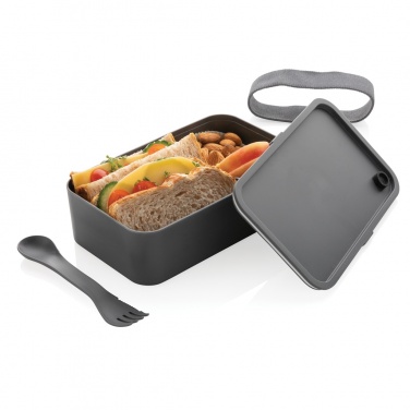 Logo trade promotional items picture of: PP lunchbox with spork
