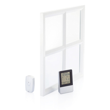 Logo trade promotional item photo of: Indoor/outdoor weather station